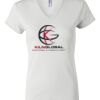 Women's Short Sleeve V-Neck T-Shirt Thumbnail